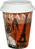 Coffee To Go Becher - Cosmopolitan Coffee Style France 380ml