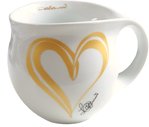 Colani Kaffeebecher XXL Heart Gold