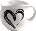 Colani Kaffeebecher XXL Heart Schwarz
